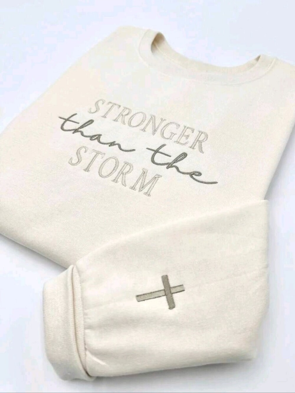 Stronger Than The Storm Sweater